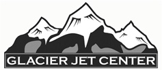 Glacier Jet Center B&W